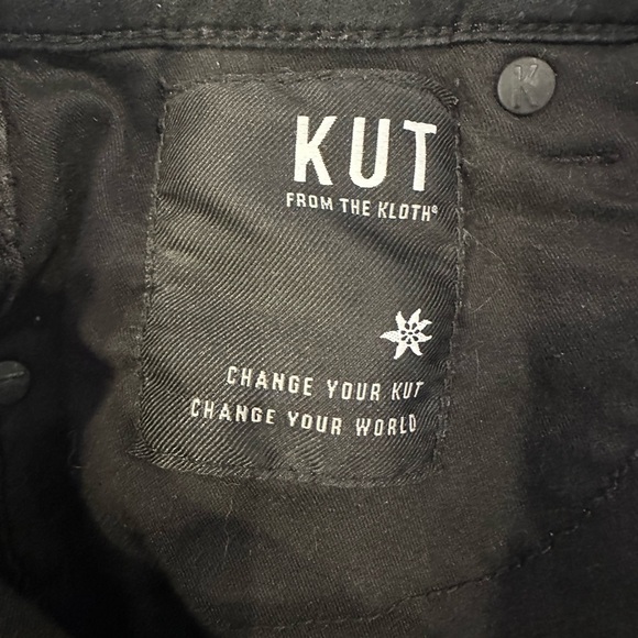 Kut from the Kloth Black Donna Fab Ankle Skinny Jeans Size 2 - Picture 6 of 7